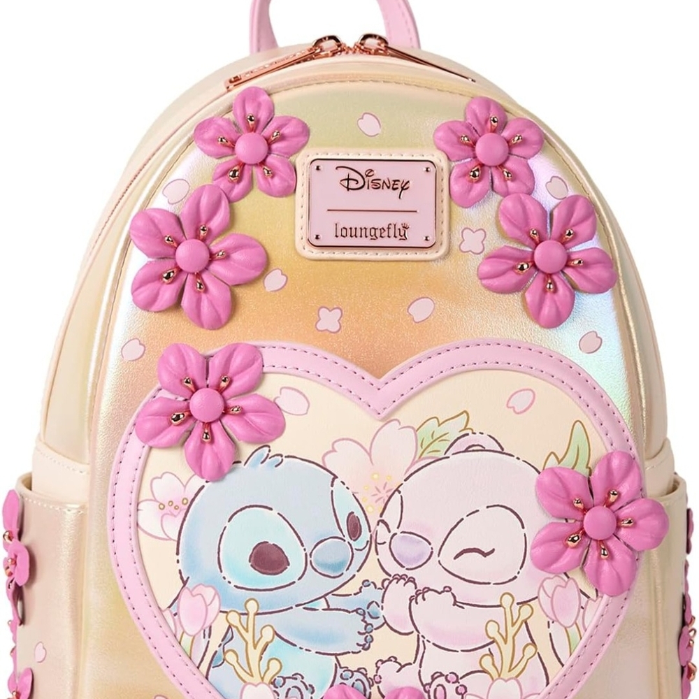 Loungefly Disney Cute Stitch Mini Backpack NEW LIMITED RELEASE